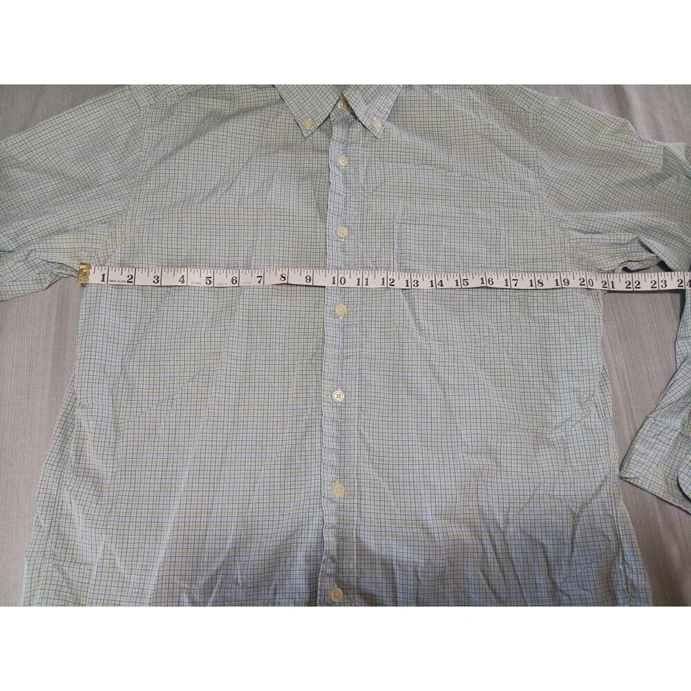 J Crew Shirt Men's Medium Long Sleeve Button Up Front Casual Cotton